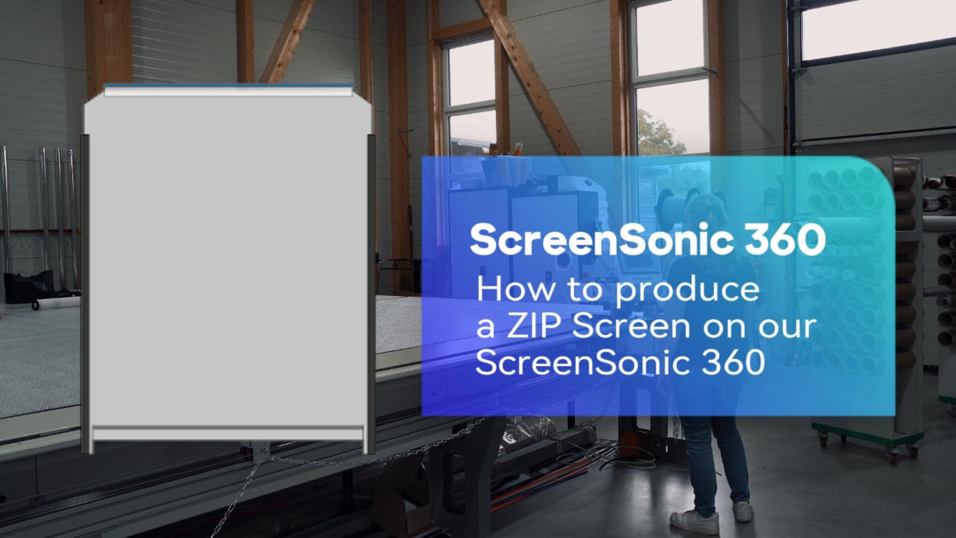 ZIP Screen, ScreenSonic, Industrie,